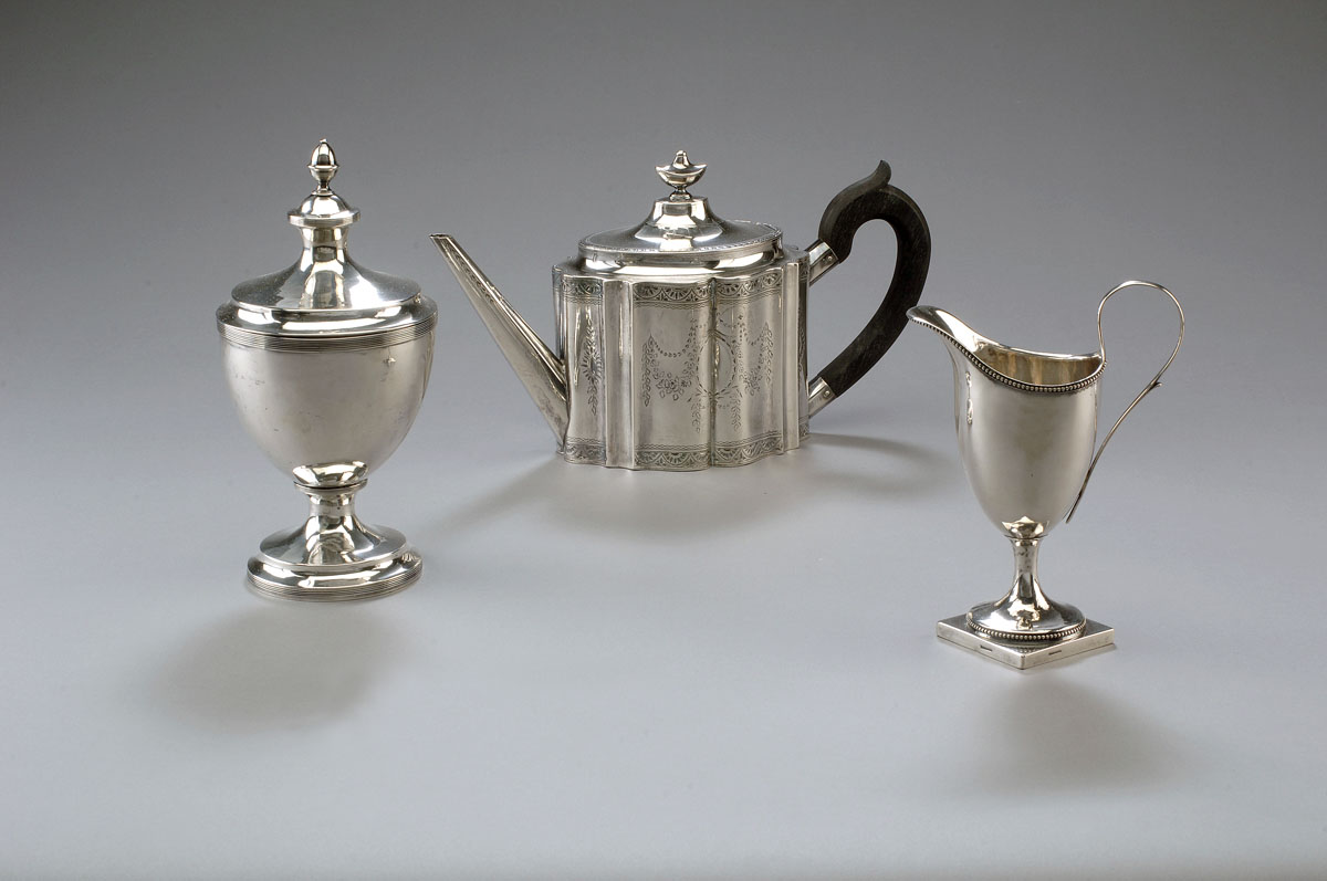 Appraisal: AMERICAN SILVER CREAM PITCHER ISAAC HUTTON - ALBANY NEW YORK