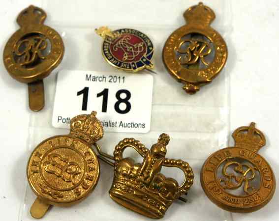 Appraisal: A collection of vintage Lifeguards Cap Badges etc