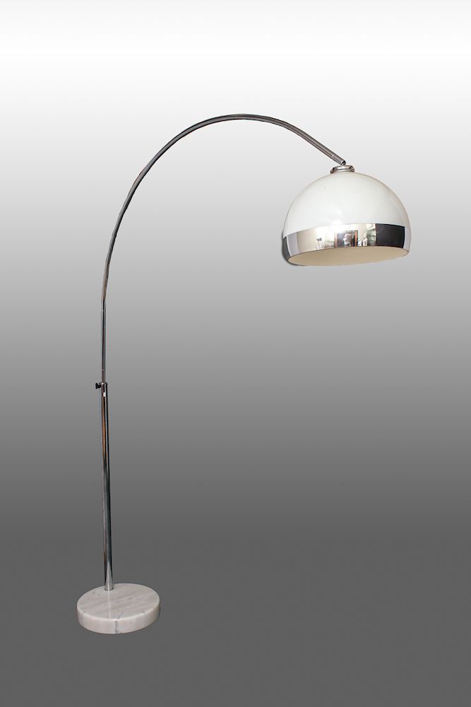 Appraisal: Harvey Guzzini Italian Mid-Century Arc Lamp Harvey Guzzini Italian mid-century