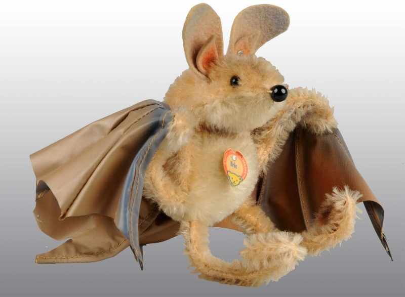 Appraisal: Vintage Steiff Eric the Bat Piece Description German Large size