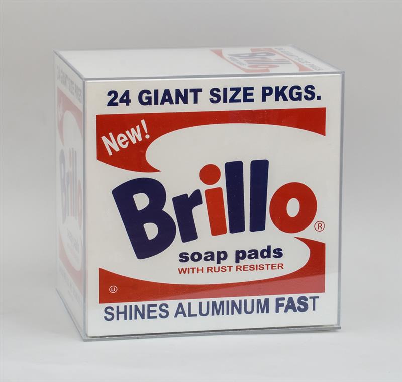 Appraisal: LOUIS WALDON - AFTER ANDY WARHOL - BRILLO SOAP PADS