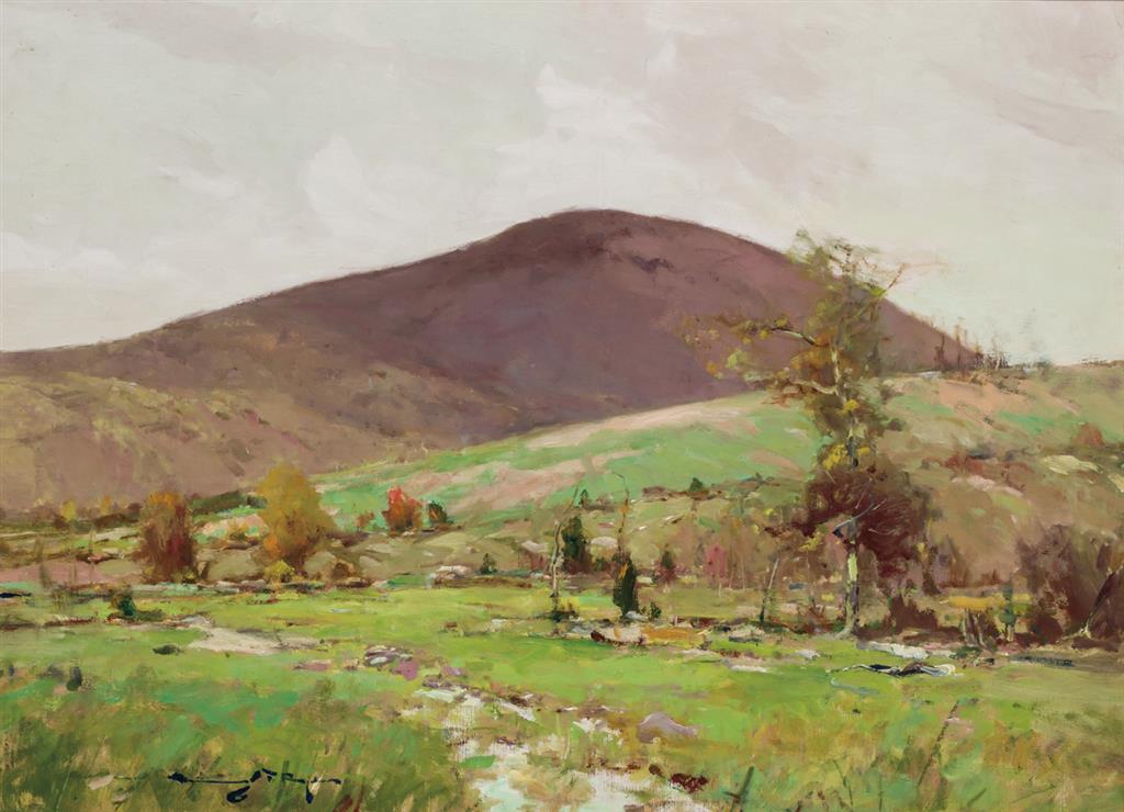 Appraisal: CHAUNCEY FOSTER RYDER American - Mount Lovewell in Springtime oil