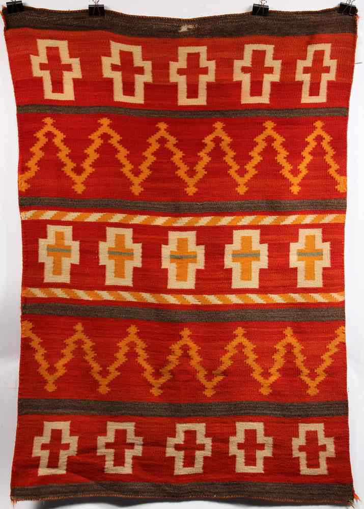 Appraisal: NAVAJO BLANKET - ' '' x ' '' - Classic