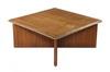 Appraisal: COFFEE TABLE - Frank Lloyd Wright designed mahogany coffee table