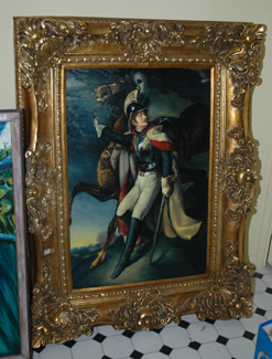 Appraisal: ARTIST UNKNOWN Portrait of cavalry officer