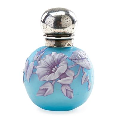 Appraisal: THOMAS WEBB Attr CAMEO GLASS PERFUME Condition Report