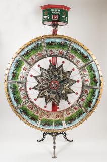 Appraisal: H C Evans Horse Race Gambling Wheel Chicago H C