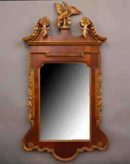 Appraisal: George III mirror A late th Century George III Period