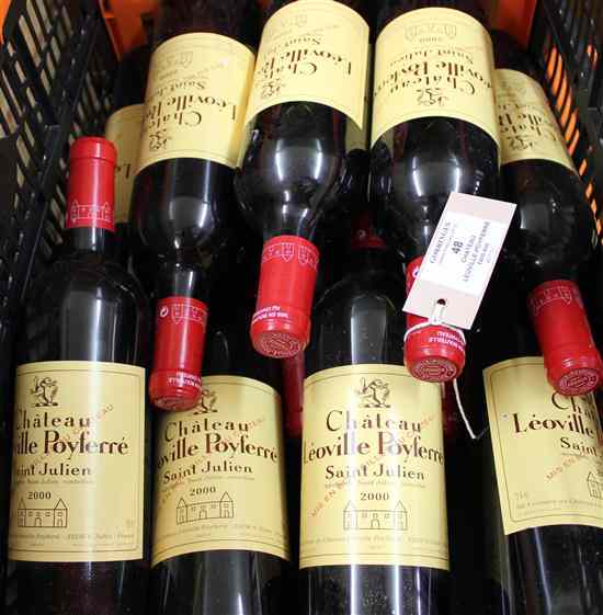 Appraisal: Eleven bottles of Chateau Leoville-Poyferre St Julien Now established among