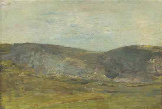 Appraisal: Emil Carlsen American - Hills Past the Field oil on