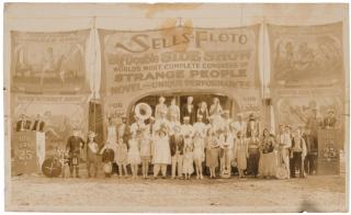 Appraisal: Kelty Edward American Sells-Floto Big Double Side Show New York