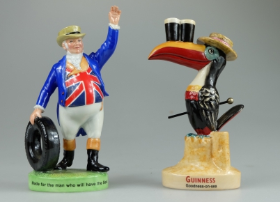 Appraisal: Royal Doulton advertising figure John Bull Tyre Man MCL and