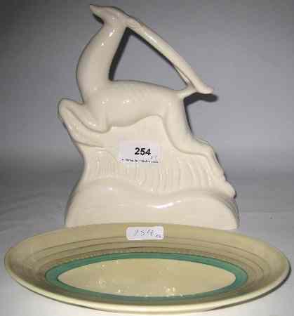 Appraisal: Susie Cooper Figure of Leaping Deer In Cream Colourway Height