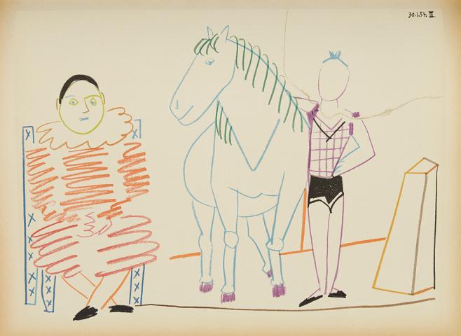 Appraisal: PICASSO PABLO Suite de dessins de Picasso Paris ditions de