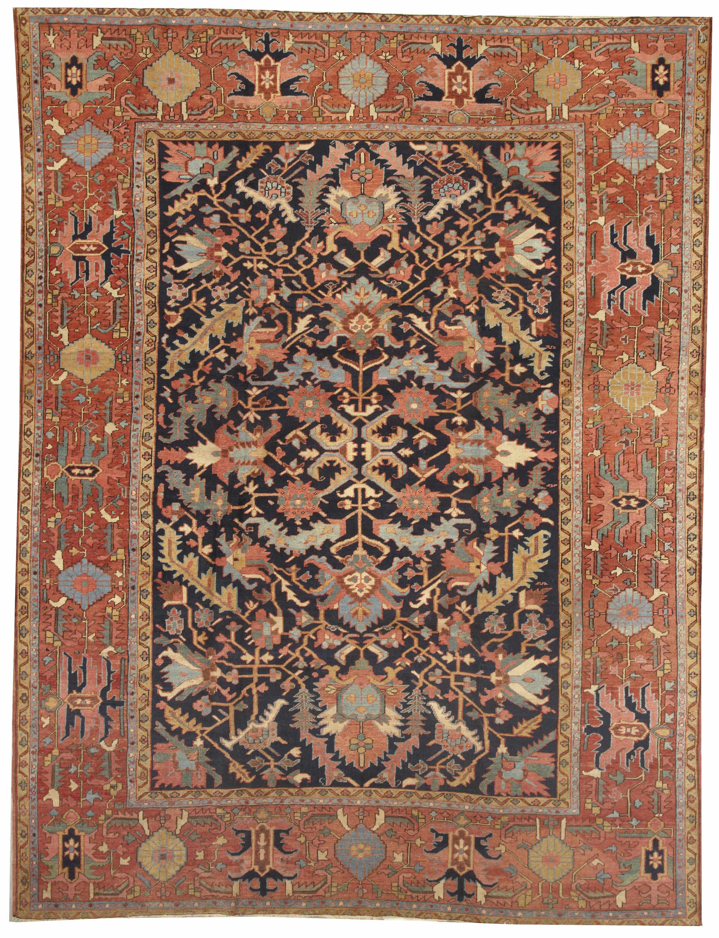 Appraisal: A Serapi carpet Northwest Persialate th centurysize approximately ft in