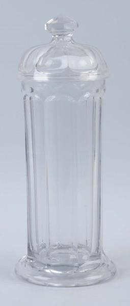 Appraisal: EAPG glass holder by Mckee glass co Pattern is colonial