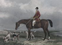 Appraisal: W H Barraud English - A second equestrian portrait Restrike