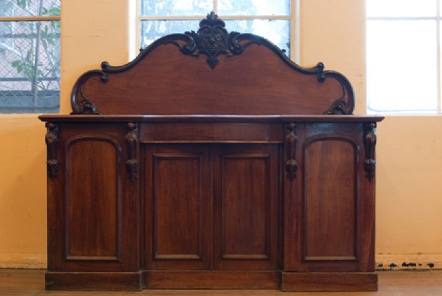 Appraisal: VICTORIAN CEDAR SIDEBOARD