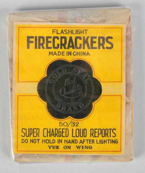 Appraisal: Gold Seal -Pack Bird Logo Firecrackers Class Manufactured by Yue