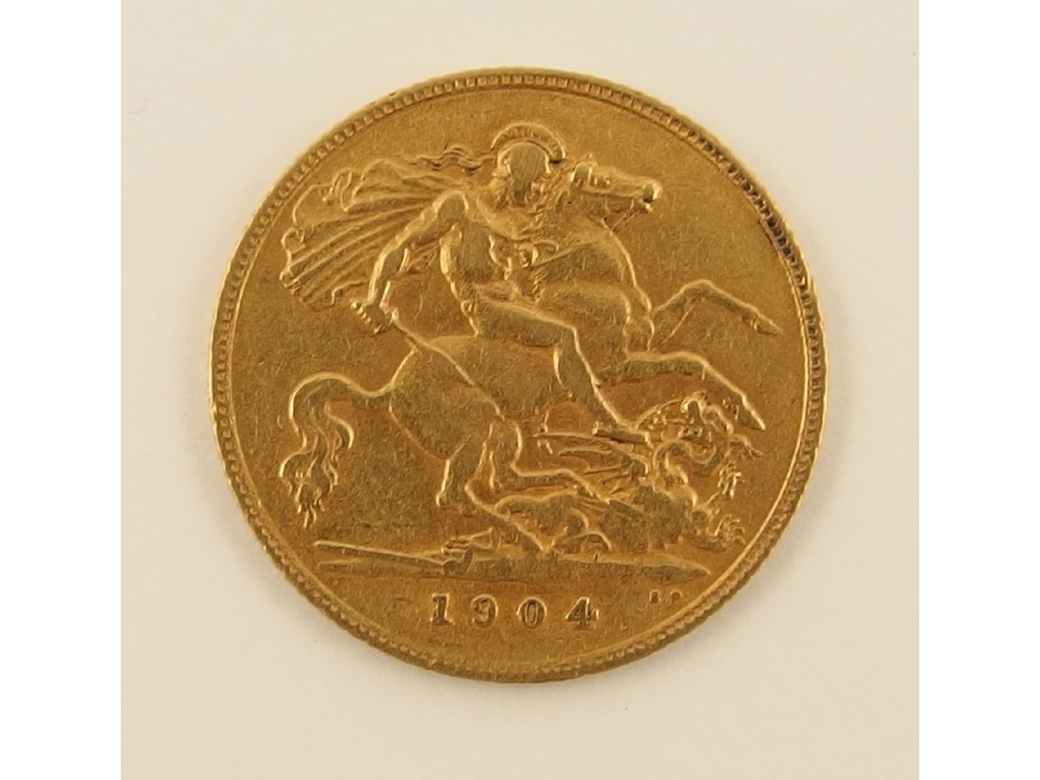 Appraisal: A gold half sovereign