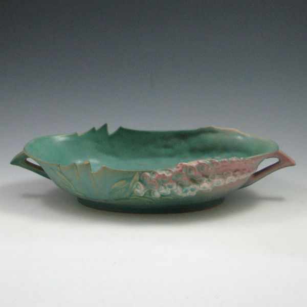 Appraisal: Roseville Foxglove Bowl green marked Roseville USA - '' chip