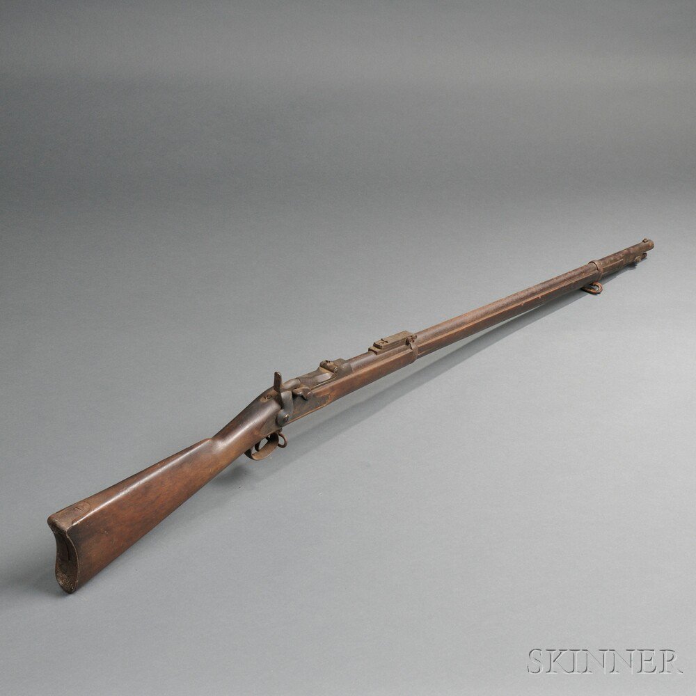 Appraisal: Model Trapdoor Springfield c serial number walnut stock with cartouche