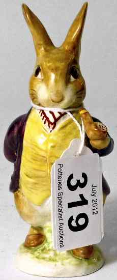 Appraisal: Beswick Beatrix Potter Figure Mr Benjamin Bunny BP Pipe Out