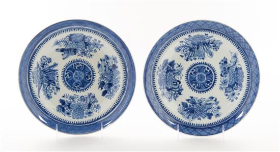 Appraisal: Sale Lot A Pair of Chinese Export Porcelain Plates with