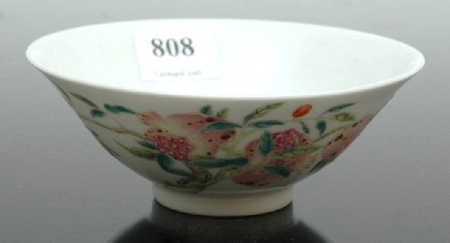 Appraisal: A CHINESE PORCELAIN WINE CUP Guangxu six character mark and