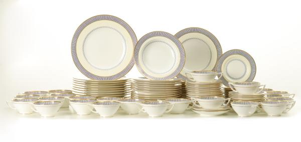 Appraisal: MINTON CHINA DINNER SERVICE FOR TIFFANY COThe set is comprised