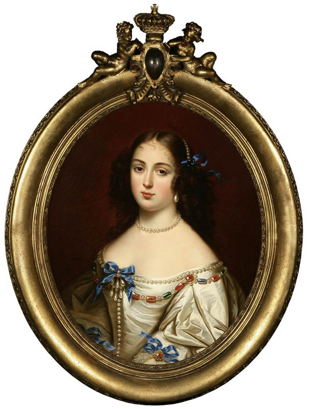 Appraisal: French School Portrait of the sister of Louis XV French