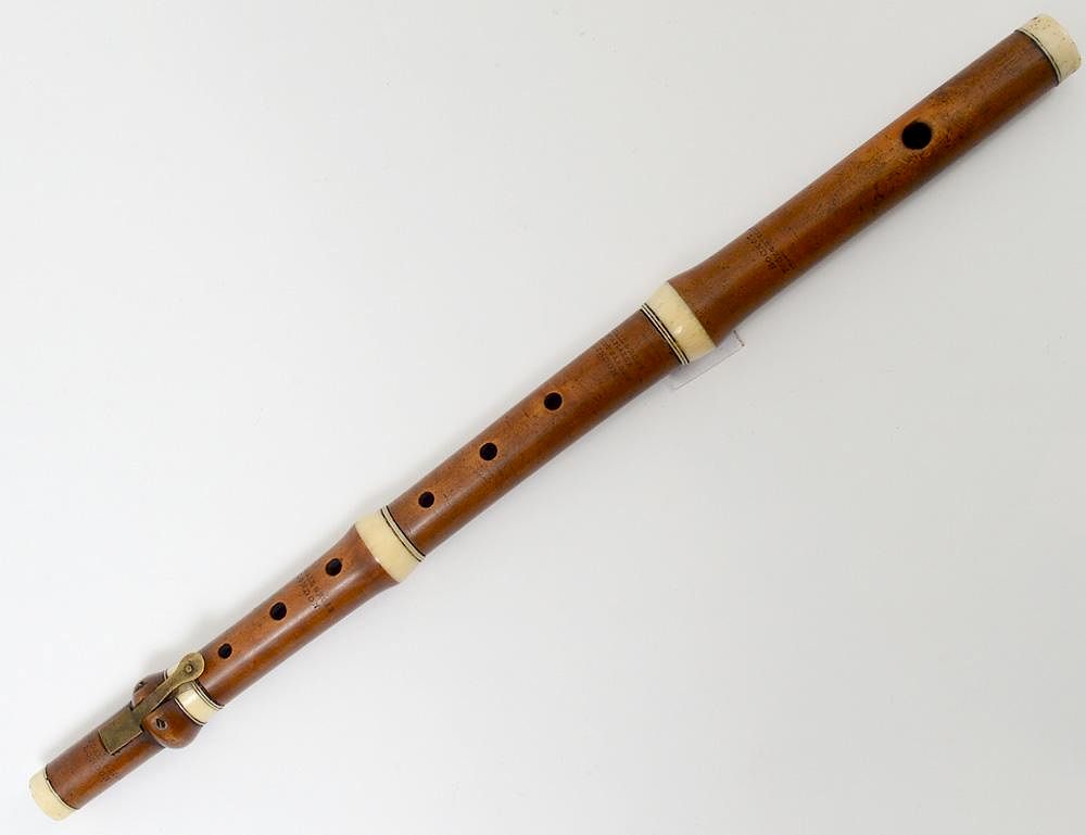 Appraisal: RUDALL ROSE WOOD FLUTE English Stamped Rudall Rose London on