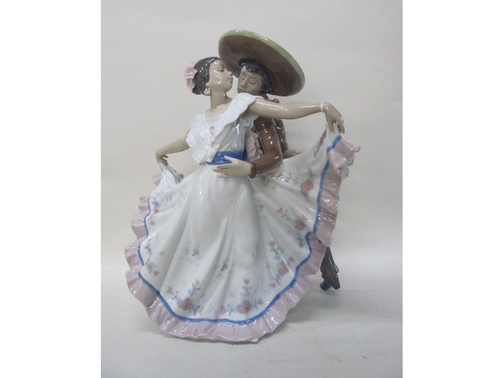 Appraisal: Lladro group 'Mexican Dancers' produced - sculpted by Regino Torrijos