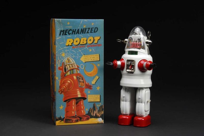 Appraisal: Contemporary Robby Mechanized Robot Toy Description Japanese Made by Osaka