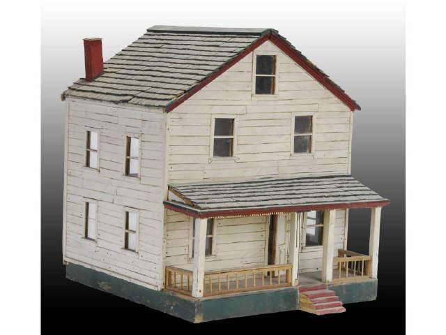 Appraisal: Child's Doll House with Porch Description Four rooms attic and