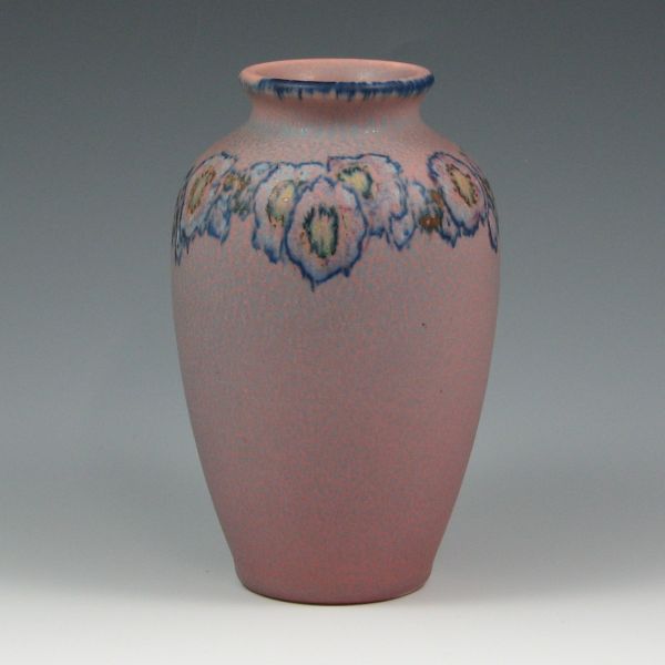 Appraisal: Rookwood matte vase with floral decoration by Katherine Jones from