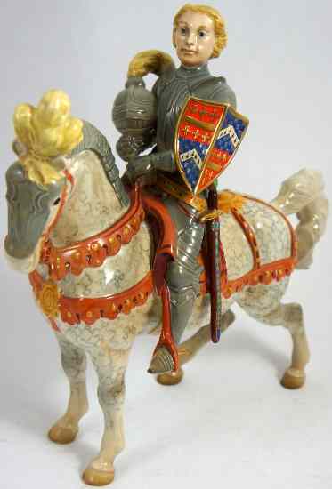 Appraisal: Beswick Knight on Dappled Grey Horse