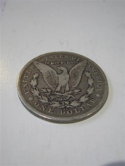 Appraisal: U S CC silver dollarEstimate -