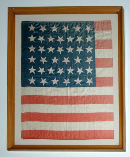 Appraisal: Artist late th Century Flag Maker Title The Star Banner