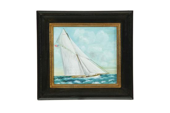 Appraisal: YACHT SIGNED ''G H HILDRETH'' AMERICAN SCHOOL LATE TH CENTURY