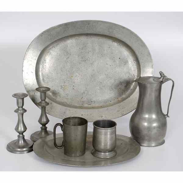 Appraisal: Continental and English Pewter Continental and English th century An