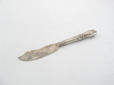 Appraisal: Crystal Palace a Victorian butter knife the blade engraved with