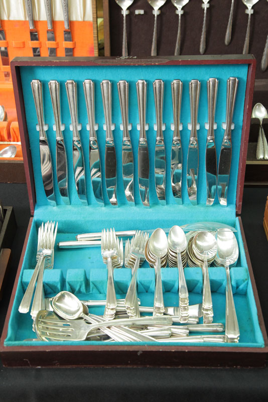 Appraisal: SET OF WESTMORELAND STERLING SILVER FLATWARE In John Priscilla pattern