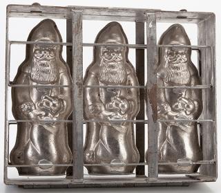 Appraisal: Vintage Santa Claus Chocolate Mold Vintage Santa Claus Chocolate Mold