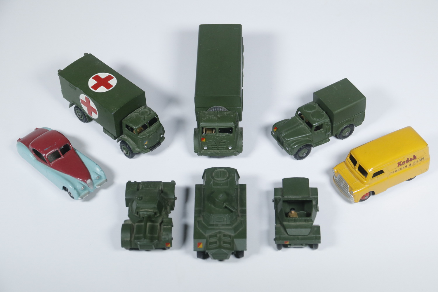 Appraisal: A COLLECTION OF DINKY TOYS Dinky toys consisting of military