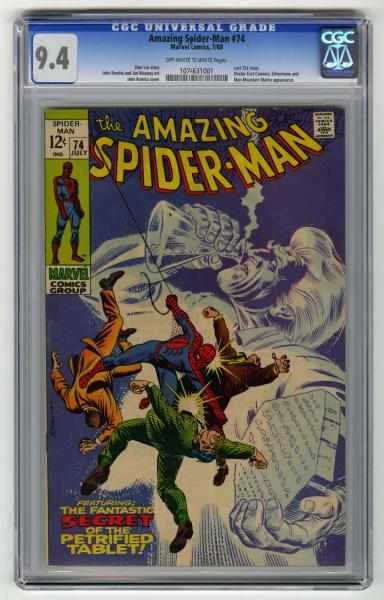 Appraisal: Amazing Spider-Man CGC Marvel Comics Click for full description