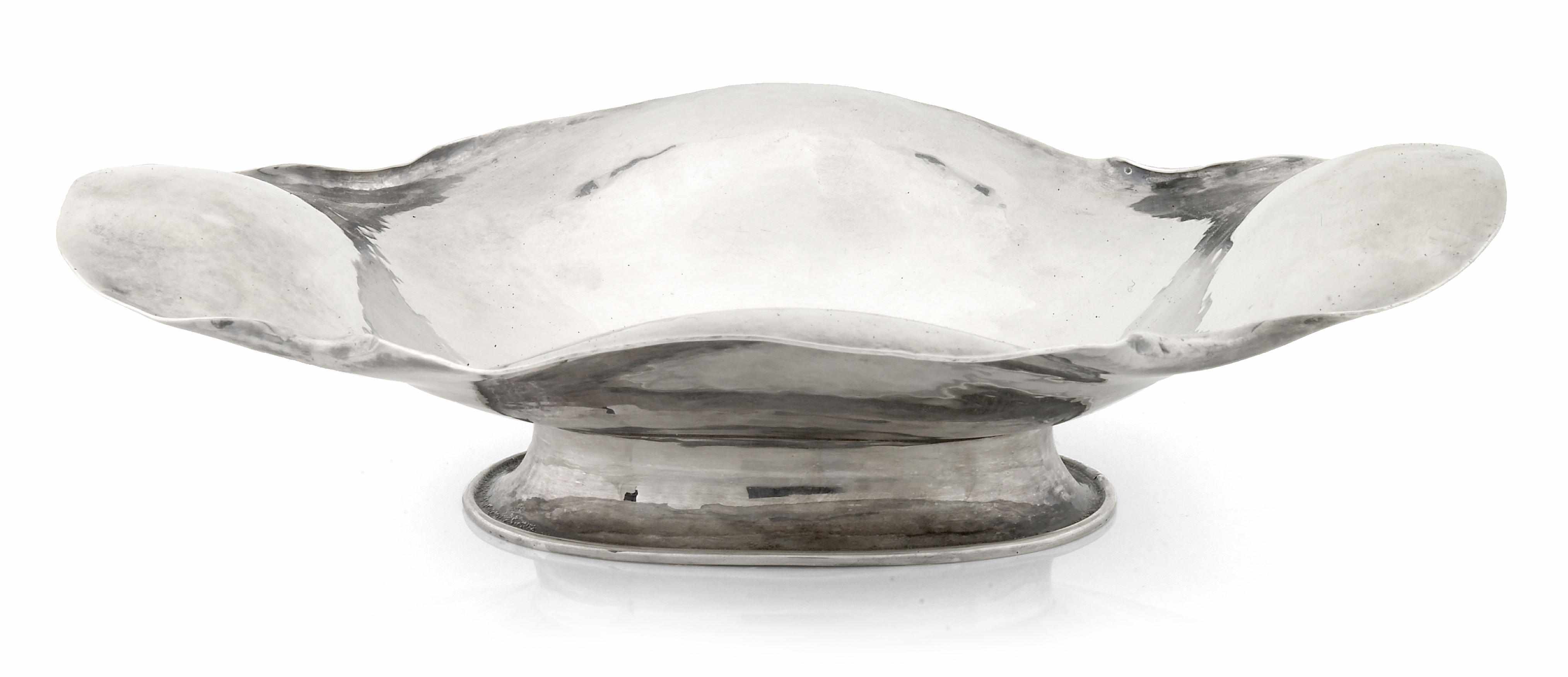 Appraisal: A Clemens Friedell sterling silver footed bowl early th century