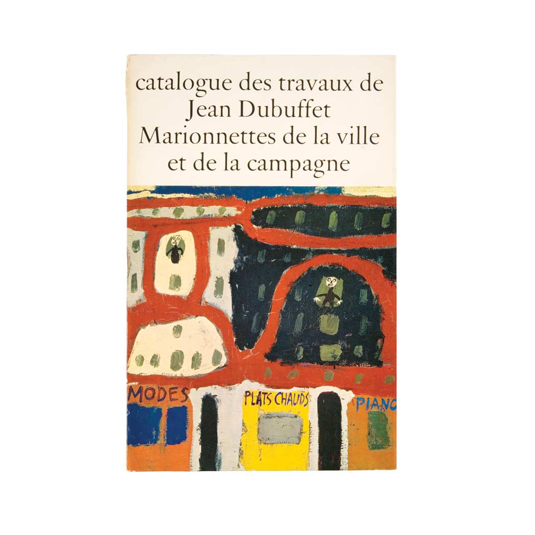 Appraisal: DUBUFFET JEAN Catalogue des travaux de Jean Dubuffet Paris Jean-Jacques