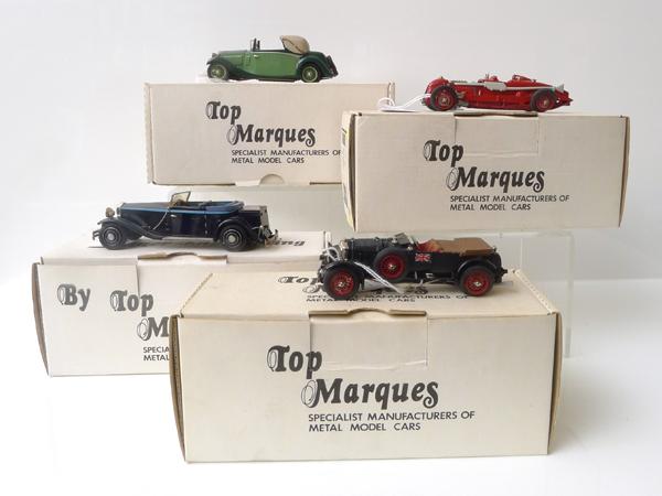 Appraisal: FOUR TOP MARQUES MODELS ENGLAND INCLUDING B BENTLEY RR ROLLS-ROYCE