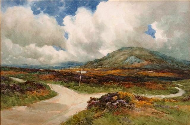 Appraisal: EDWIN CHARLES PASCOE HOLMAN British th Century The Diverging Path